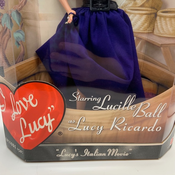 Vintage Mattel I Love Lucy Episode 150 Lucy's Italian Movie Retro Doll New! - Picture 3 of 14